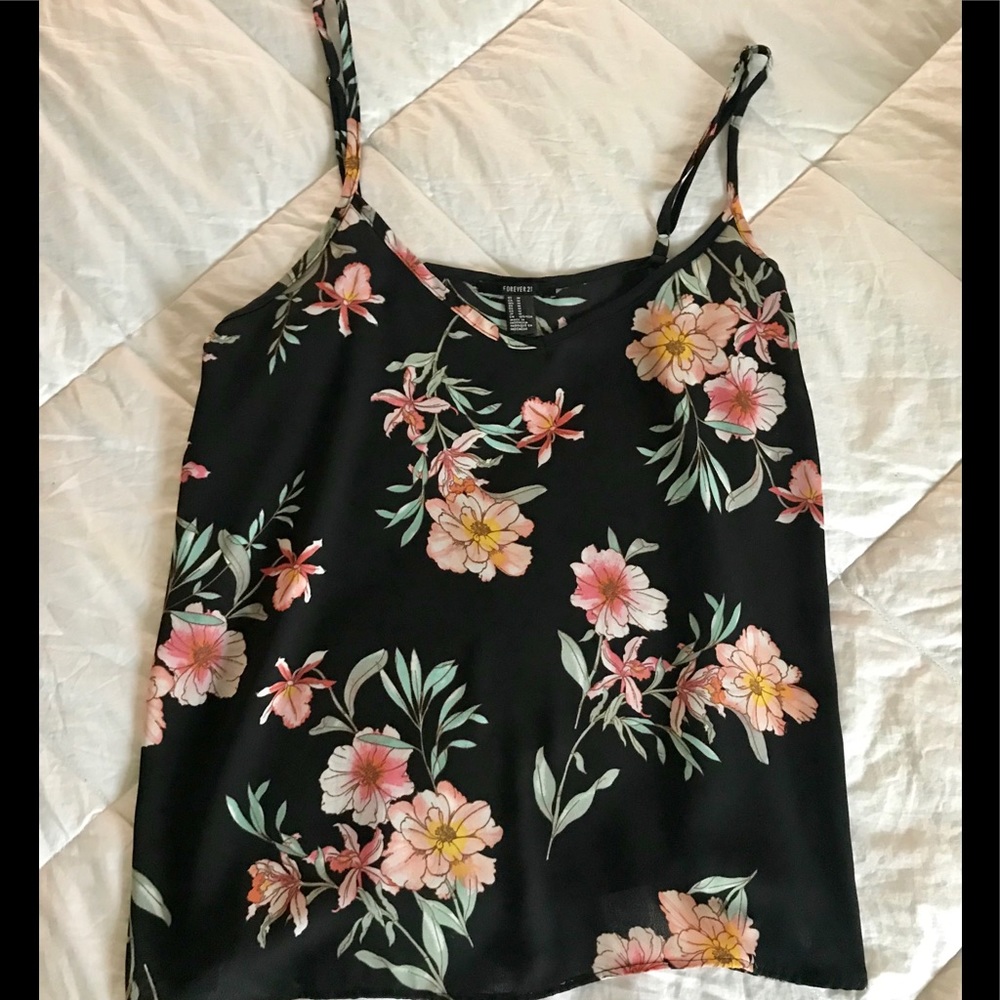 Floral Flowy Tank